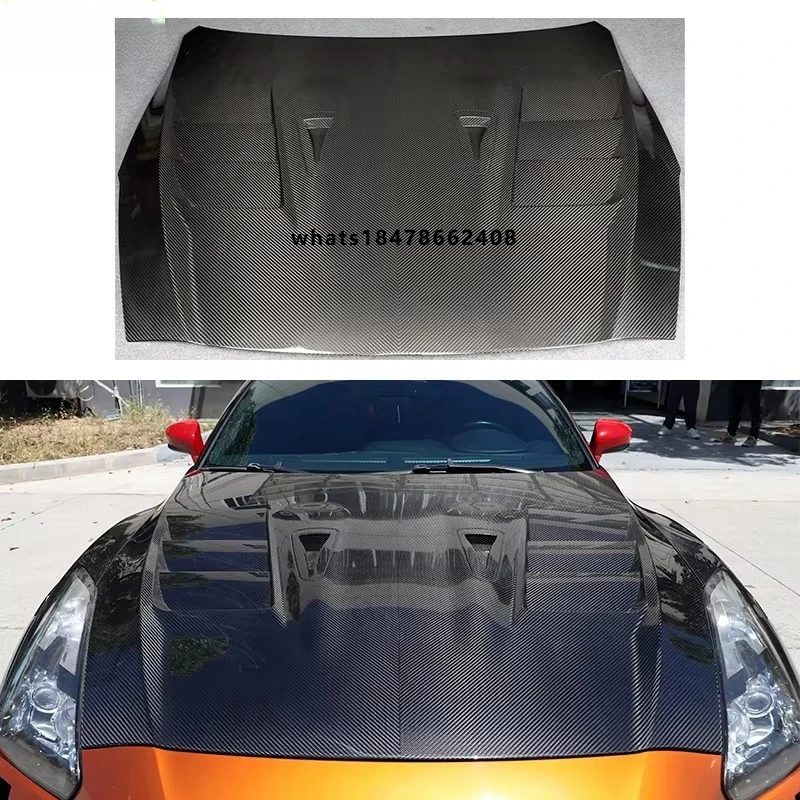 2017 Car Modification Upgrade Carbon Fiber Engine Hood Engine Hood for  GT-R