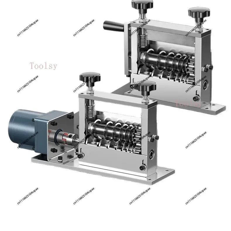 Electric Wire Stripper Machine 5 Channel Automatic Wire Stripping Machine Power Tool for Leftover Cable Recycling 3-17mm