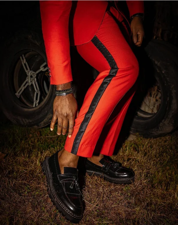 Formal Party Men Pants Suits Customized Slim Fit Groom Wedding Tuxedos 2 Pieces Sets Evening Prom Guest Male Blazers