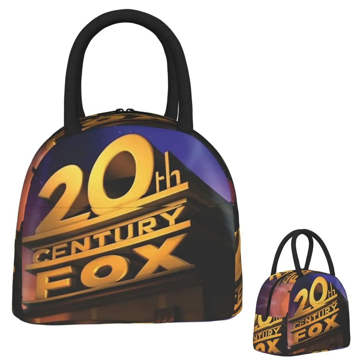 

20th Century Fox Classic Lunch Bags Insulated Bento Box Waterproof Lunch Tote Picnic Bags Thermal Bag for Woman Girl Office