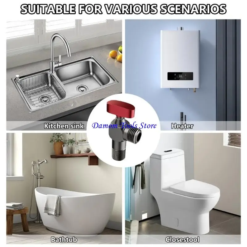 57BE Maintenance Valves set Tankless Water Heater Valves Isolation Service Valves Completes Tankless Water Heater Valves