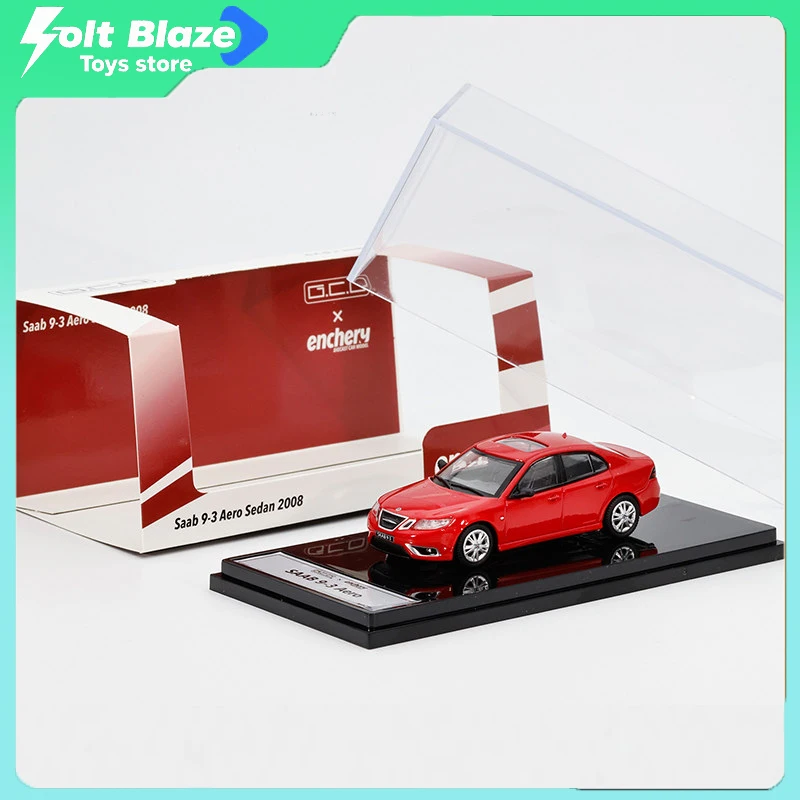

GCD Enchery 1/64 Saab 9-3 Alloy Car Model with Metal Base and Rubber Tires Car Model Simulation Collection Cars Boy Toys Gifts
