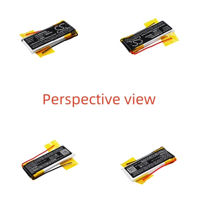 Motorcycle Headset Battery for Scala Rider - 3.7V 400mAh Li-Polymer - Compatible with Freecom, TeamSet