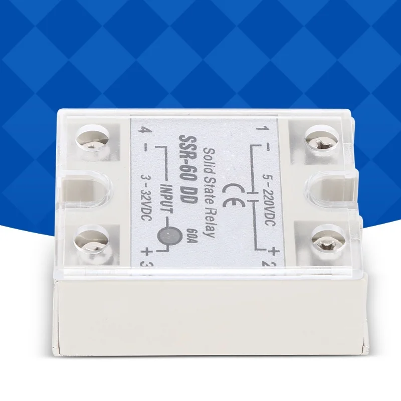 Solid State Relay DC DC SSR With Non Contact Switch High Quality SSR60 DD 5-220VDC