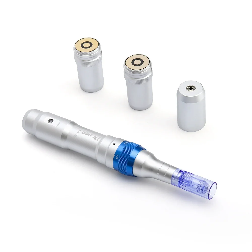 Ultima Dr Pen A6 Professional Microneedling Derma Pen Kit di strumenti per la cura della pelle elettrica Wireless con 2 aghi per cartucce a 12 Pin