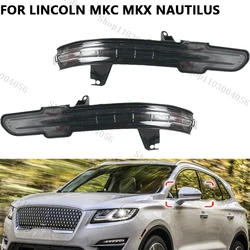 Car Turn Signal light For Lincoln MKC MKX Nautilus Rearview Mirror Signal Light Reflector Signal Flasher Accessories