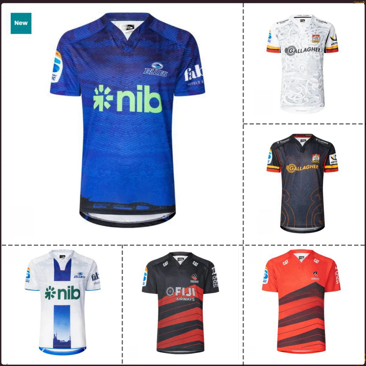 BLUES SUPER RUGBY 25/26 REPLICA HOME JERSEY /Classic Sportswear Chiefs Mens Replica Jersey 2025 Home