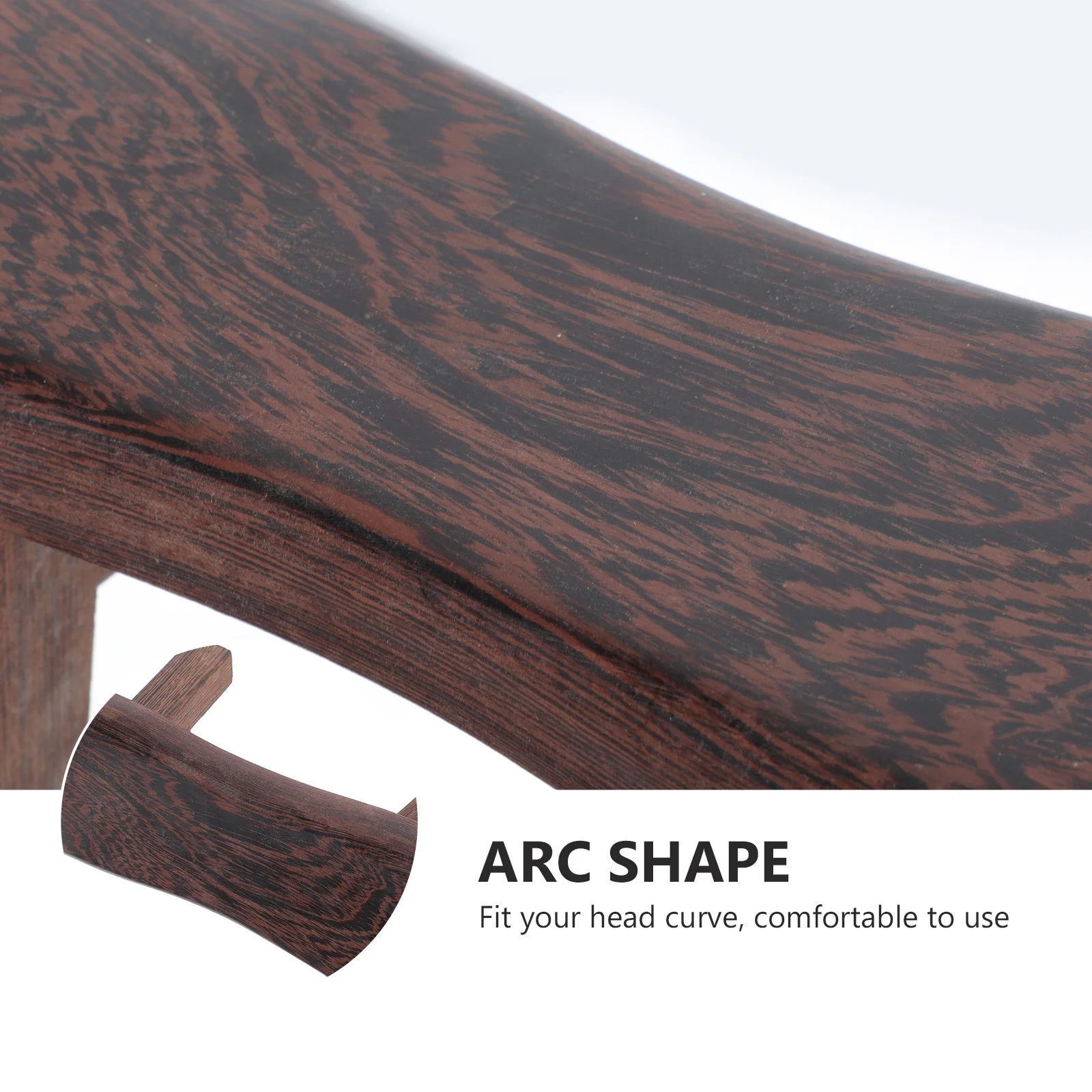 

1Pcs Wooden Sauna Pillow Cervical Neck Support Massage Pillow for Steam Room Sauna Relaxation Health Care Steam Room Supply