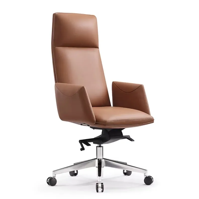 High Back Executive Office Chairs Ergonomic  Office Chair Leather
