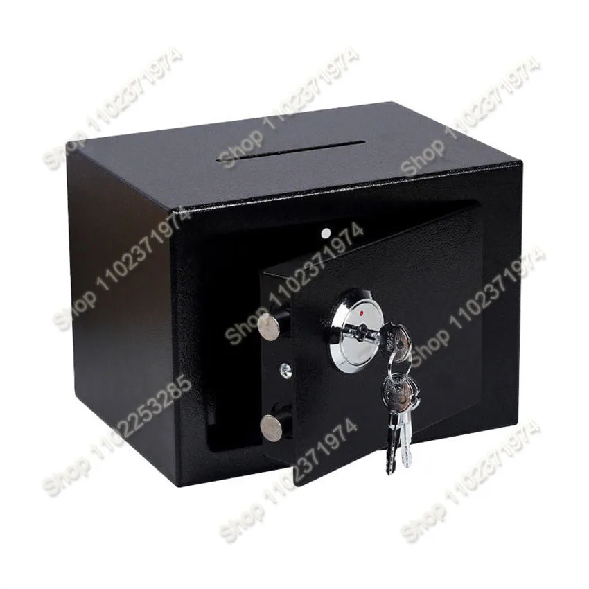 Safe Box Safety Money Gun Electronic Lock Safe Fireproof Safes for Home Strongbox Small Cash Security Lockable Storage