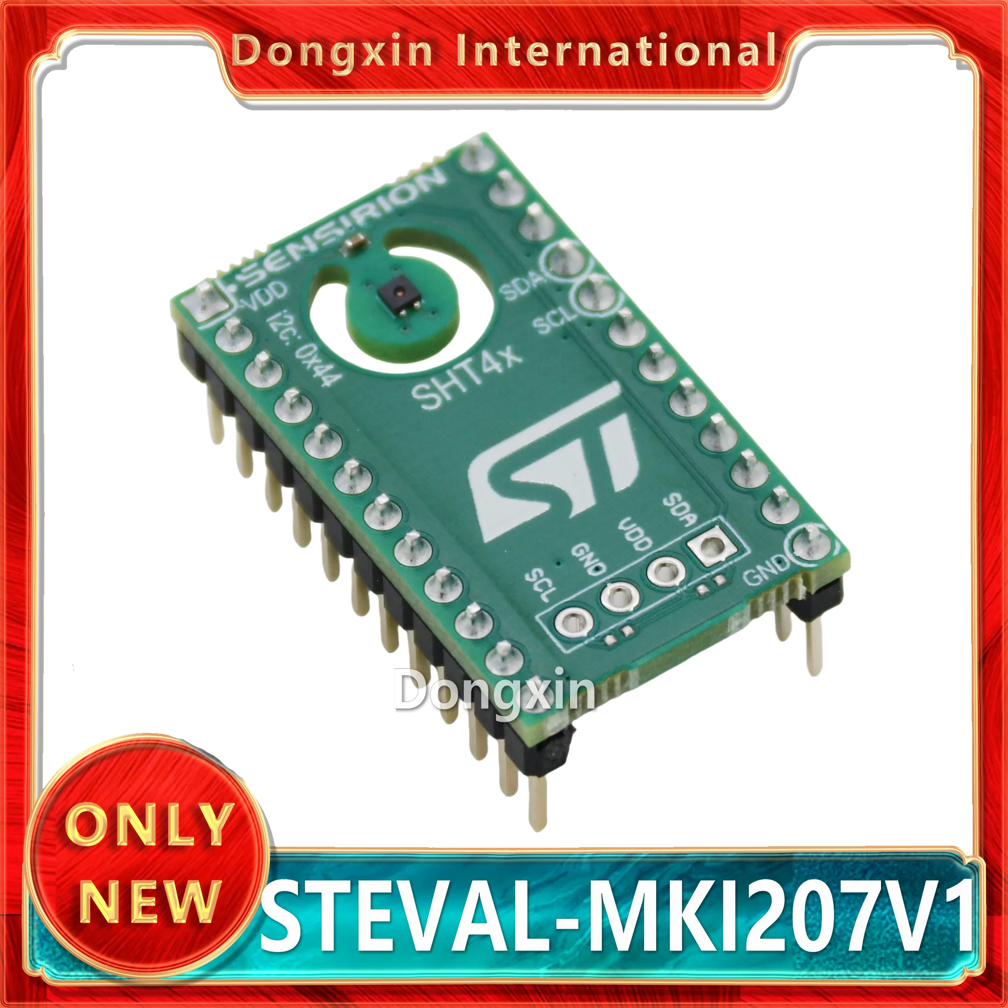 

Совершенно новый оригинальный инструмент для разработки оценочной платы датчика температуры и влажности SENSEVAL-SHT4xV1