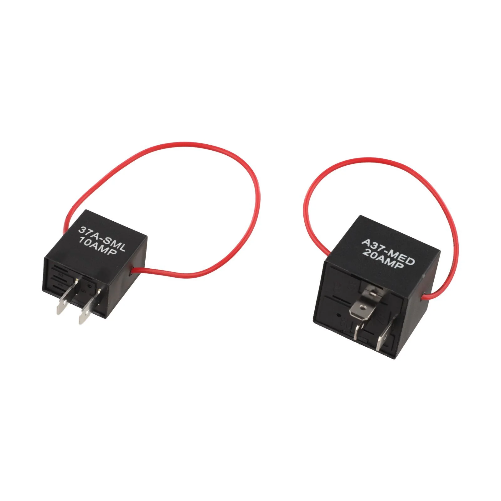 6pcs 9038A Relay Bypass Switch for 12V Automotive Systems Including Window Motors Cooling Fans and Headlight Circuits