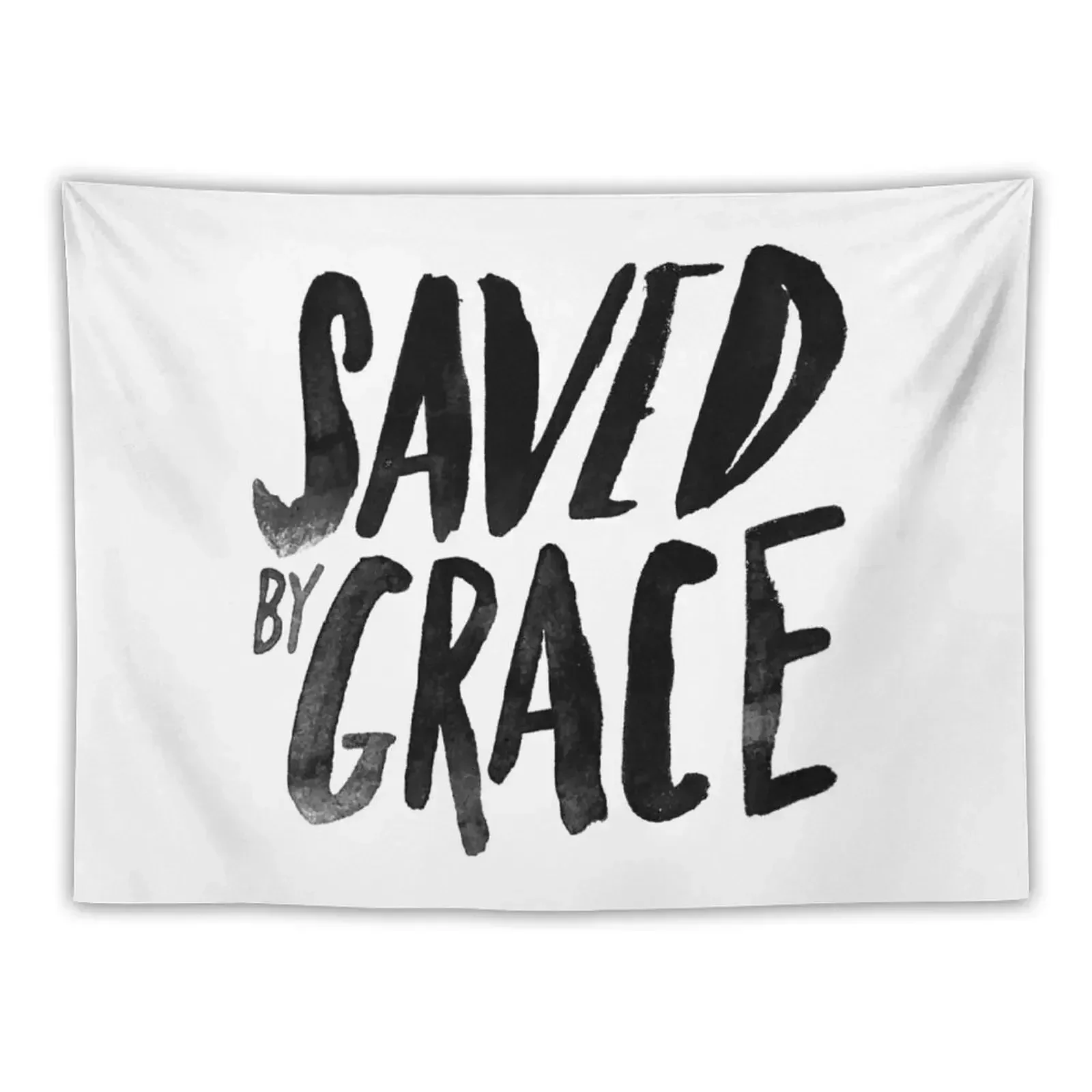 Saved by Grace Tapestry Home Decoration Accessories Carpet Wall Room Aesthetic Decor Tapestry