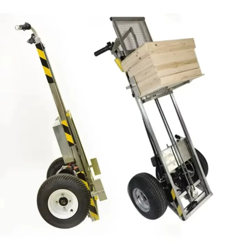 عربة رفع خلية النحل الكهربائية شديدة التحمل من الفولاذ المقاوم للصدأ، عربة يدوية بحالة جديدة