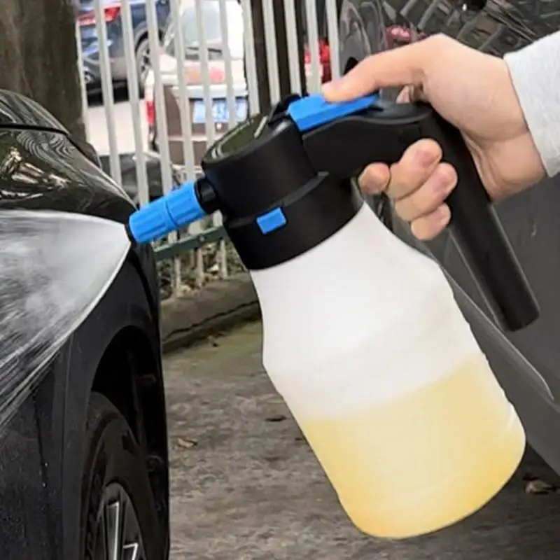 

1.5L Foam Sprayer Car Wash Powerful Electric Car Washer Foam Sprayer USB Rechargeable Car Wash Sprayer Car Washing accessories