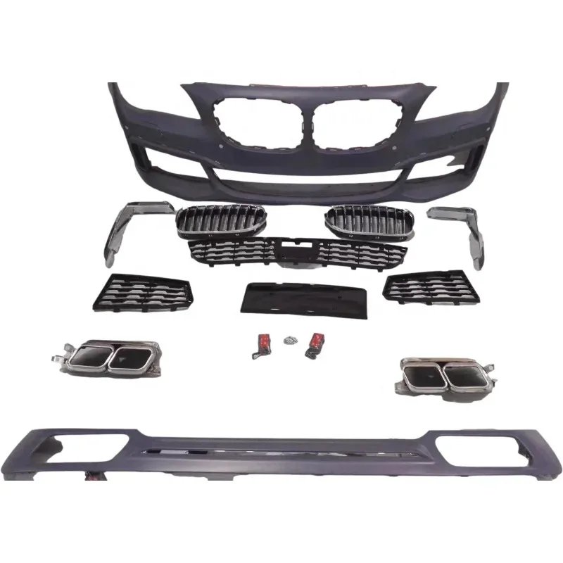 

Upgrade Bodykit the Front Bumper Sets the Rear Lip Tail Throat Facelift to M 760 Style for 7 Series F01 F02 2009-2015