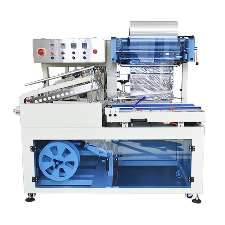 Automatic L Bar Shrink Wrapping Machine FQL450LA Sealing Cutting Shrink Plastic Packaging Sealers Wrapping Machine