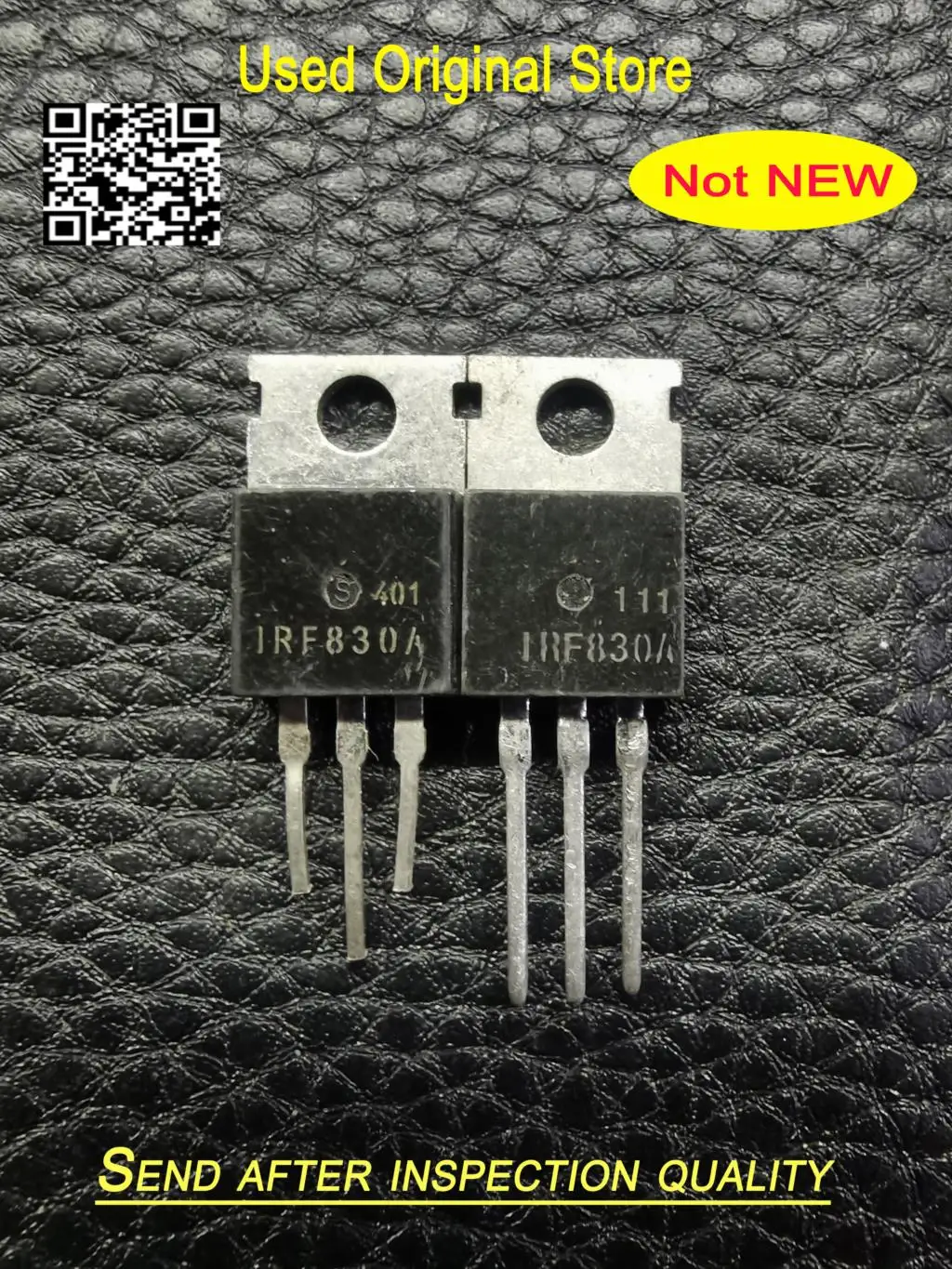 تستخدم 5 قطعة IRF830 IRF830A IRF830B TO-220 التفكيك الأصلي