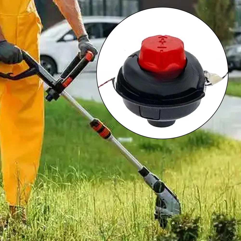 Spool Assembly Grass Trimmer Head Garden Trimming Fits Original Mounting For Outdoor Trimming Use Provides Clean Cuts