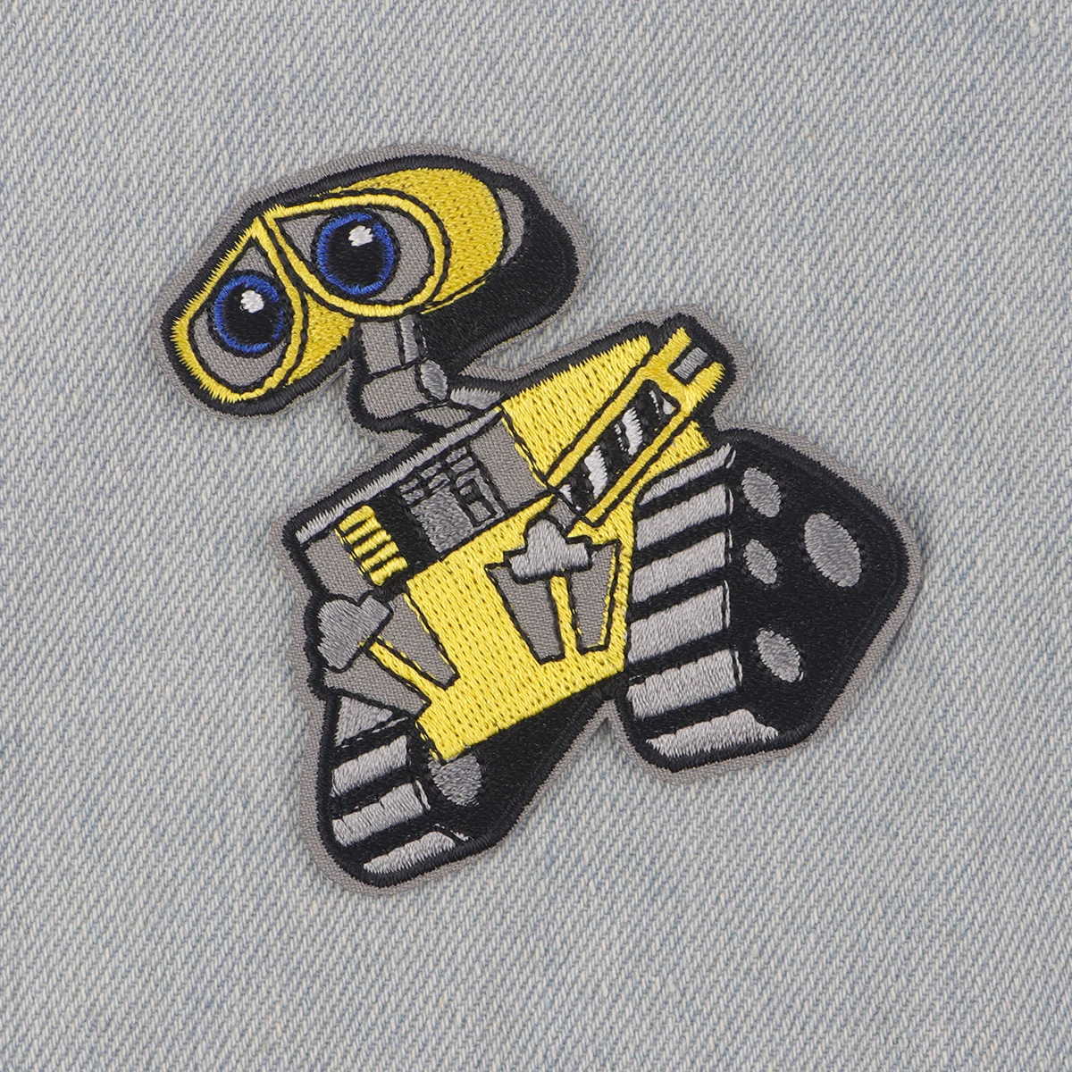 Cartoon Embroidery Patch Cute Robot Patch Iron On Patches For Clothing Thermoadhesive Patches On Clothes Jacket Badges