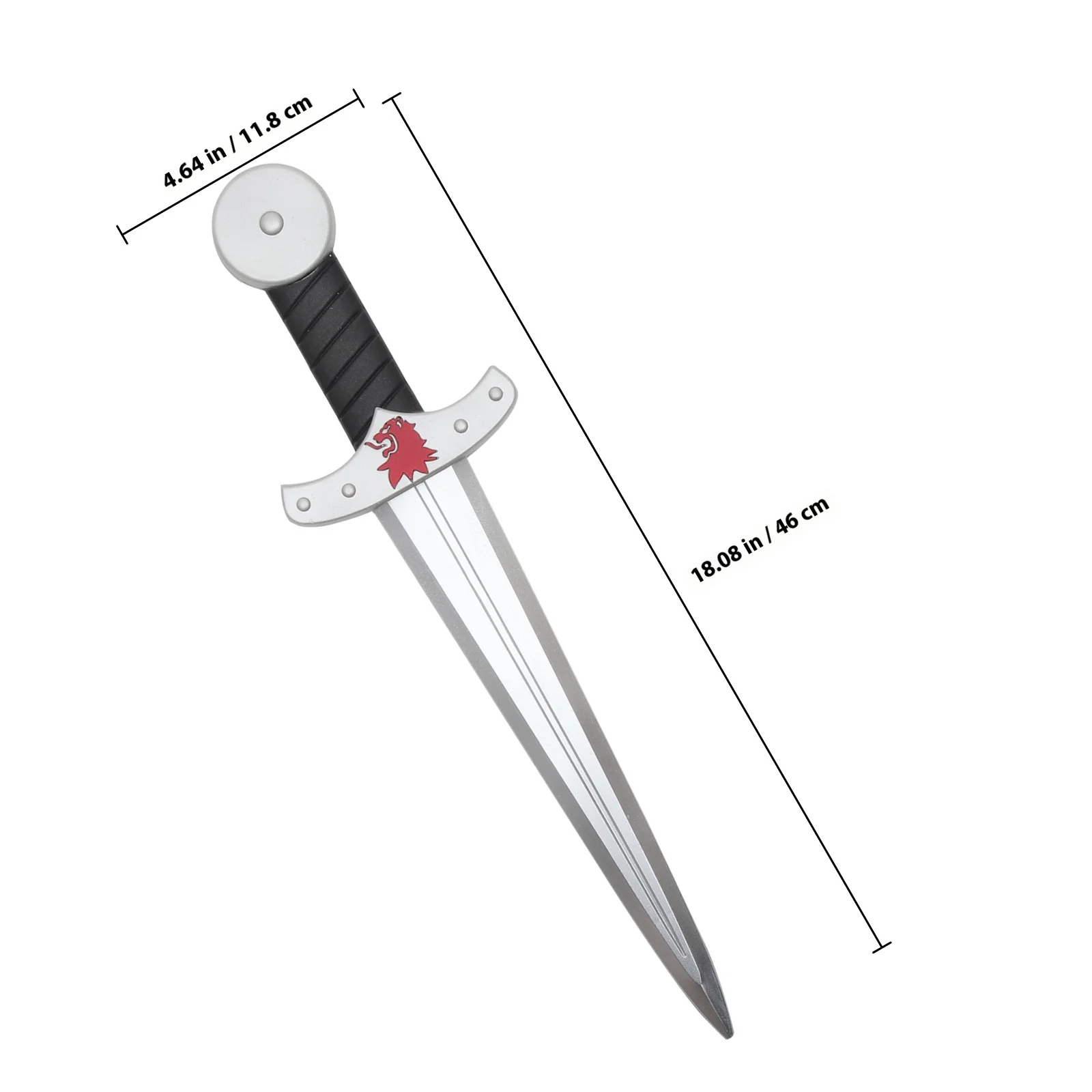 1pc Sword Prop Roman Style Pu Simulated Sword For Halloween Cosplay Party Plaything Wear-Resistant Role Play Game