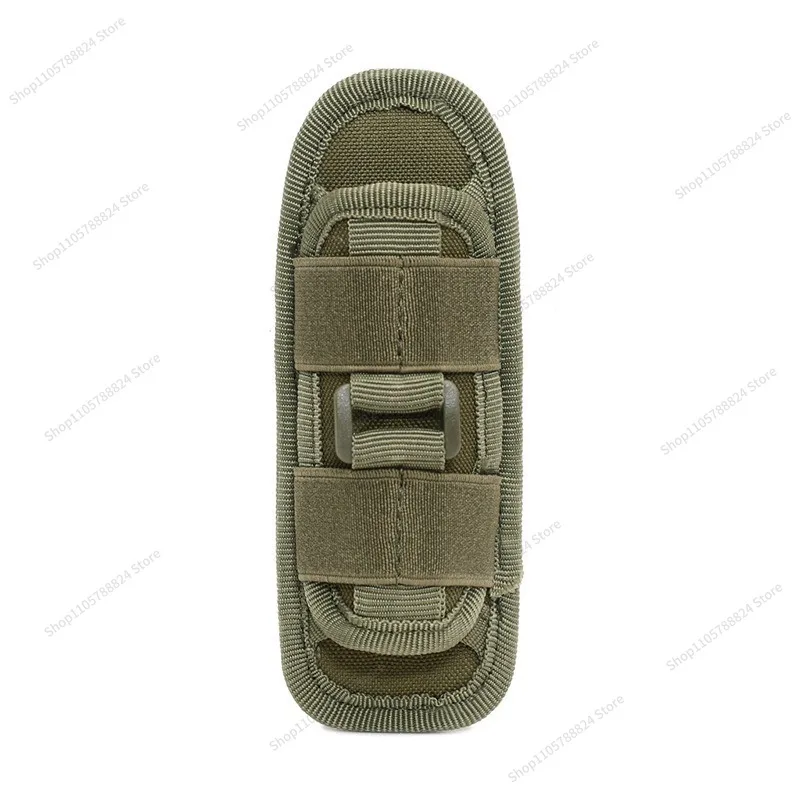 For 360 degree rotation wear belt flashlight bag outdoor flashlight storage elastic multi-purpose kit