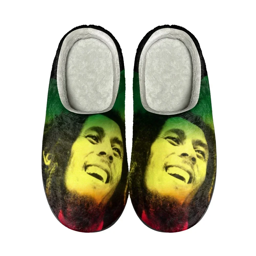 

Тапочки Bob Marley One Love в стиле регги, уютные домашние тапочки для взрослых