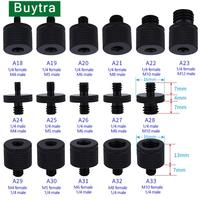 1/4 To M4 M5 M6 M8 M10 Inch Projector Bracket Adapter Photography Accessories For Dslr Camera Tripod Ballhead Conversion Screw