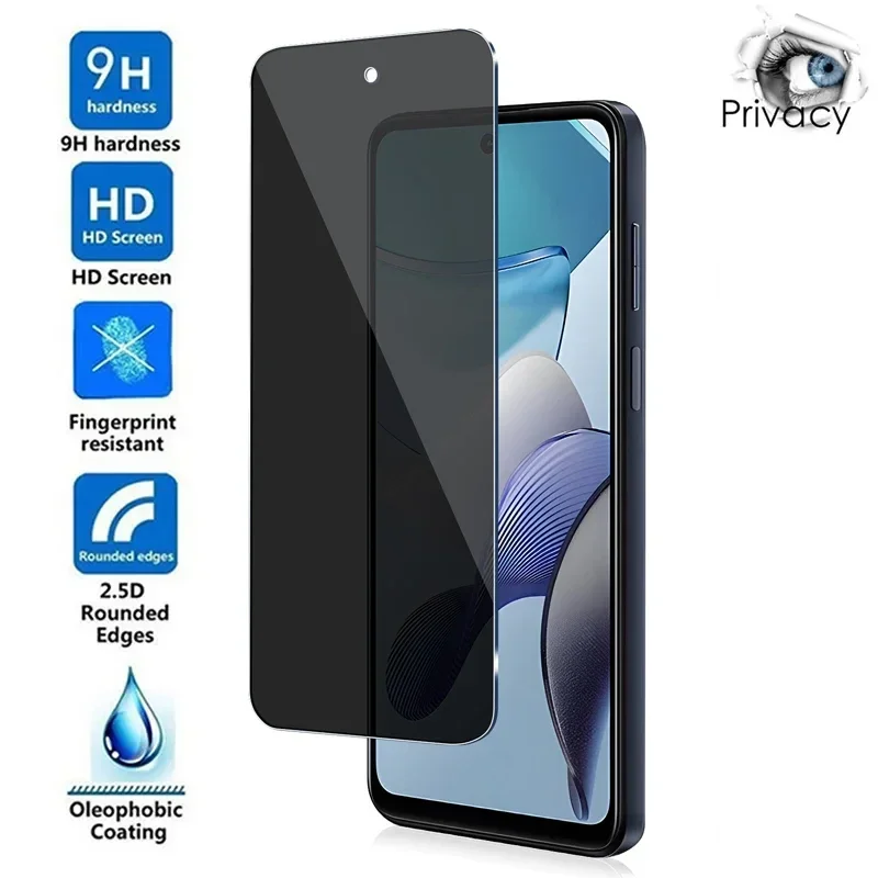 5Pcs Privacy Screen Protectors For infinix Hot 11S NFC 12i Pro Smart7 12G 96 20Play 30(4G5G) 30Pro Anti-spy Tempered Glass Films