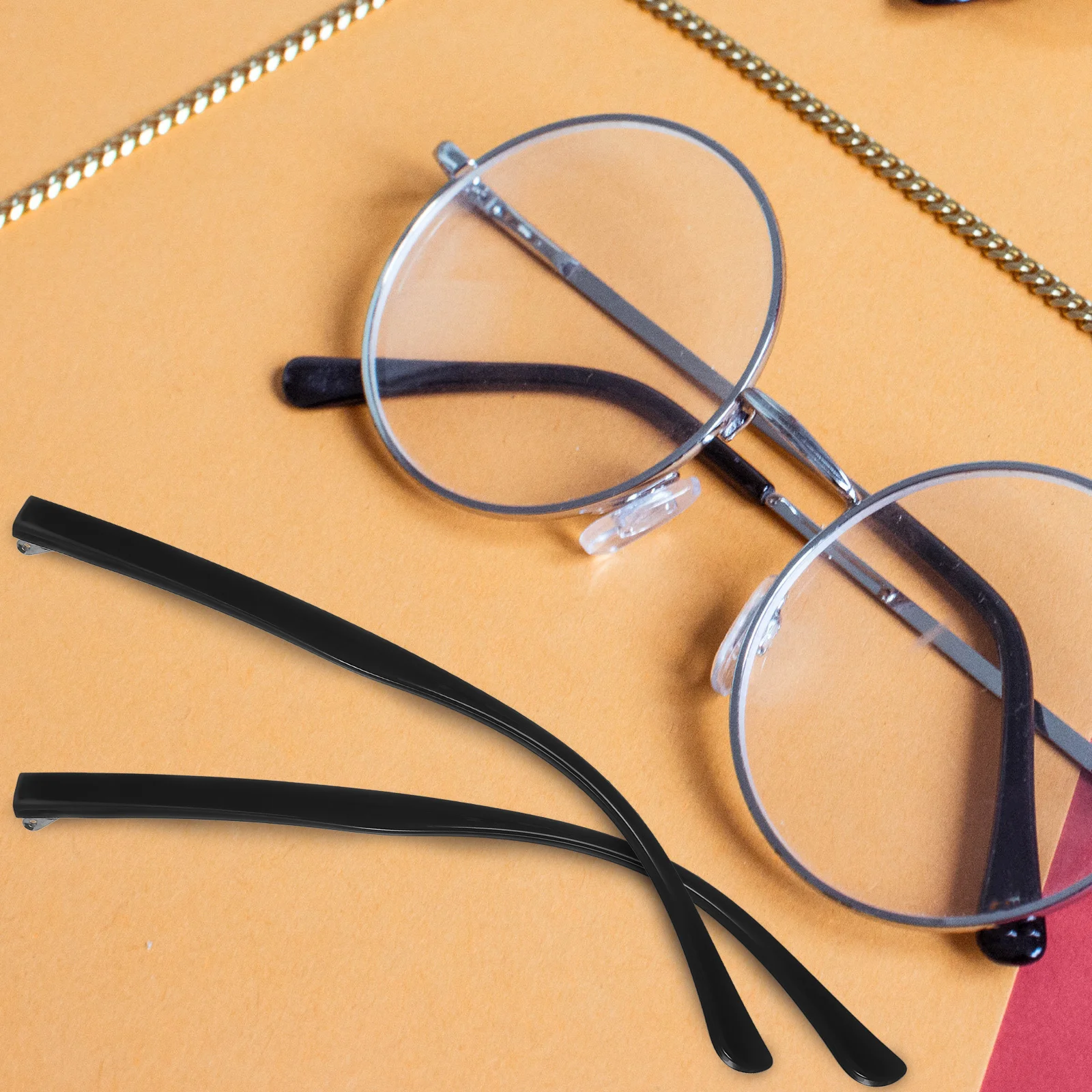 1 Pair Eyeglasses Replacement Temple For Glasses Repair Kit Durable Universal Fit Replacement Parts Labor Protection