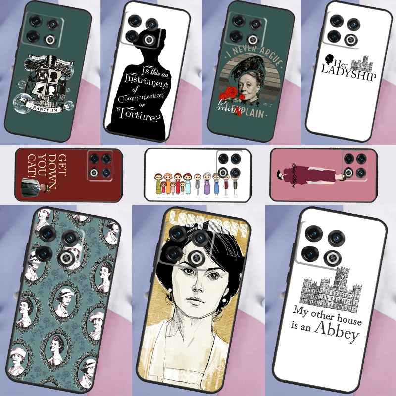 Downton Abbey TV Series Case For OnePlus 8T 9R 9RT 10T 8 9 10 Pro Cover For OnePlus Nord CE 2 Lite 2T N10 N20 N100