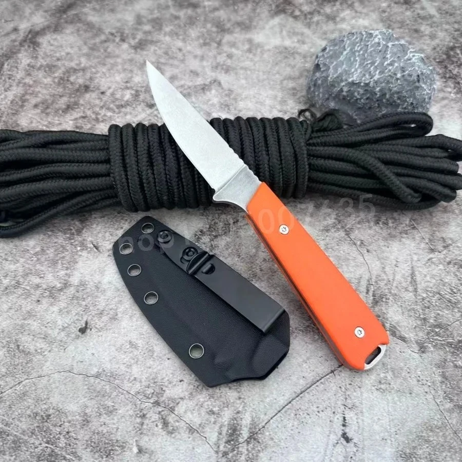 

7,04-дюймовое фиксированное лезвие, стальное лезвие 8Cr13Mov, ручка G10, уличный тактический нож для кемпинга, EDC, охотничий нож, практичный режущий нож