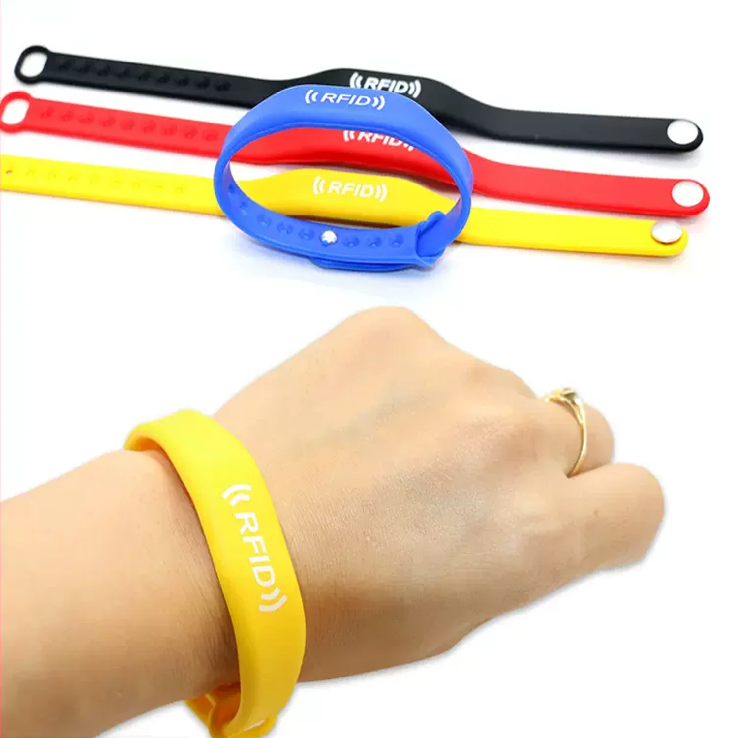 5/10PCS RFID Rewritable Magic Wristband 13.56Mhz CUID Gen2 Smart Chip Bracelet 1K S50 Clone Tag NFC Changeable Copy Token