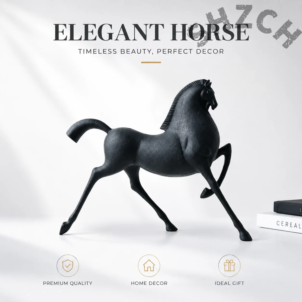 Modern Horse Figurines – Miniature Home Decor for Bedroom, Living Room, Desk or Wedding Gift