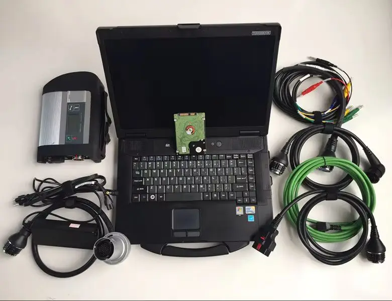 

MB Star C4 DoIP SD Connect Diagnostic Tools 2025.03 Программное обеспечение в режиме инженера жесткого диска с CF-52 90% Новый ноутбук Win10 OS