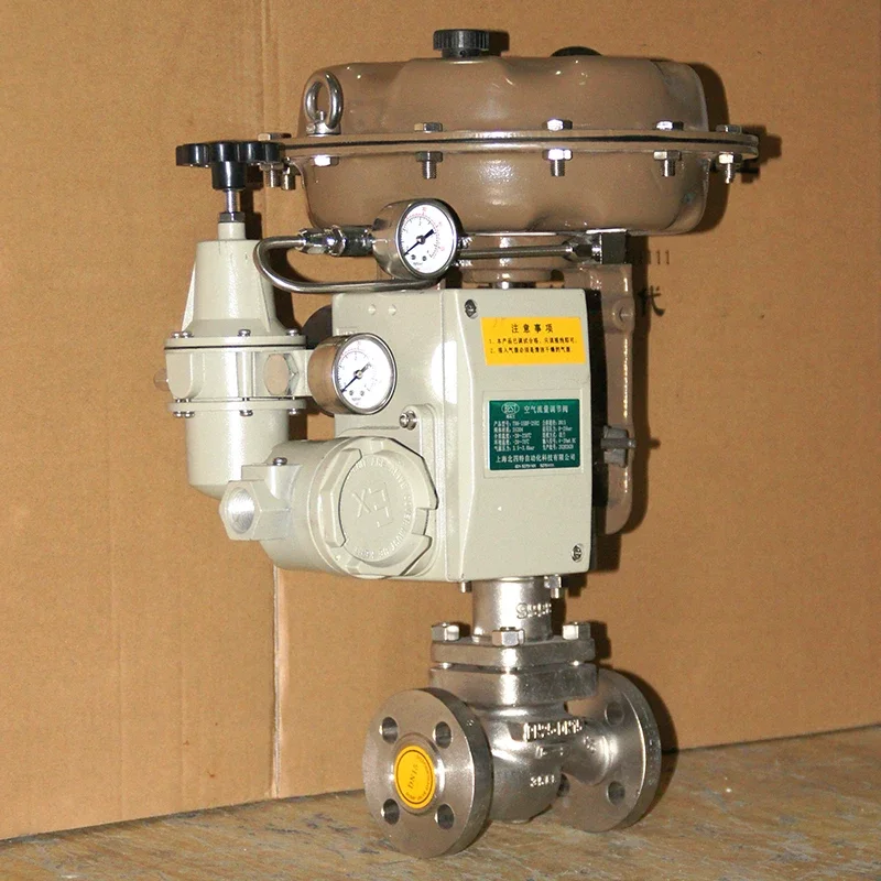 Valve T86 Stainless Steel Pneumatic Diaphragm Single Seated hydraulic water flow control valves pressure reducing valve