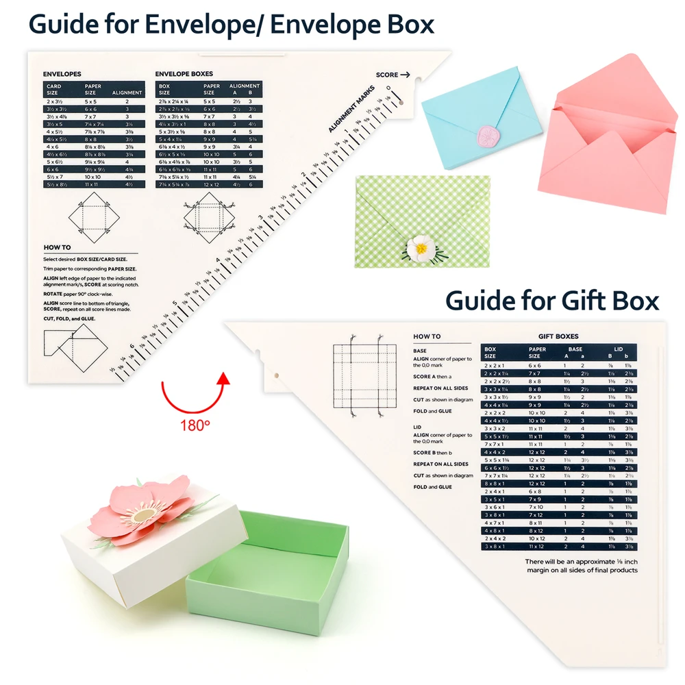 

Trim and Score Board, 12x12 Inch Board and One Scoring Tool, Cuts Large Scrapbook Pages, Small Embellishments, Sturdy Locking