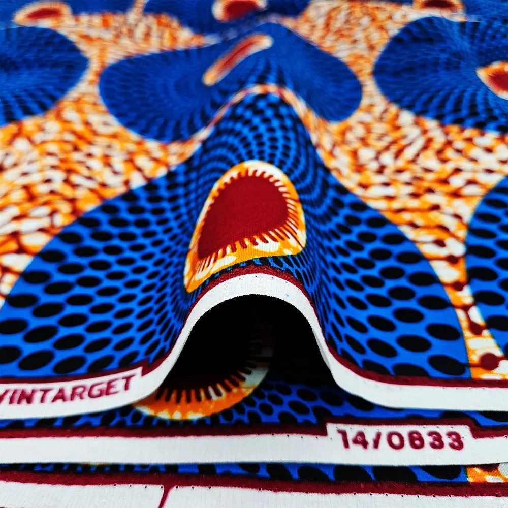 Veritable Holland real wax printed fabric, Ankara wax African clothing, fashion design for making clothes view 2