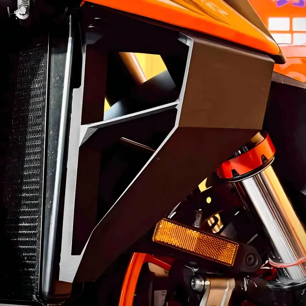 دراجة نارية الجانب downforce عارية المفسدين الثابتة الجناح هدية أجنحة منحرف ل 1290 سوبر ديوك R/RR EVO 2021 2022 2023 2024