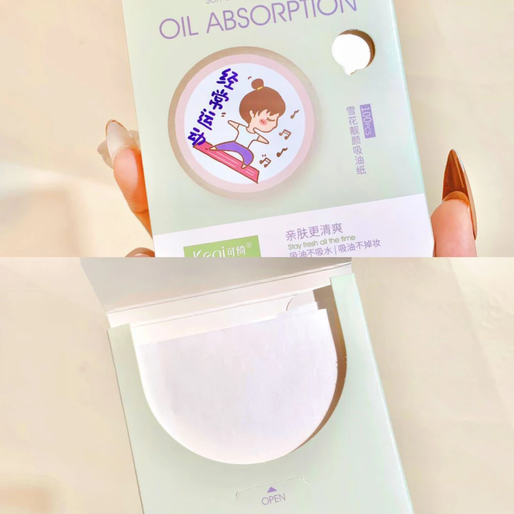 Facial Oil Absorption Paper General Facial Oil Control Paper Refresh Cleaning Tool For Men And Women Facial Skin Care