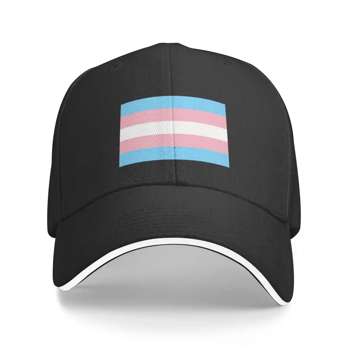 

New Trans Pride Transsexual Flag Colors LGBTQ Baseball Cap Mountaineering Hat Man For The Sun Beach Bag Rave Woman Hat Men's