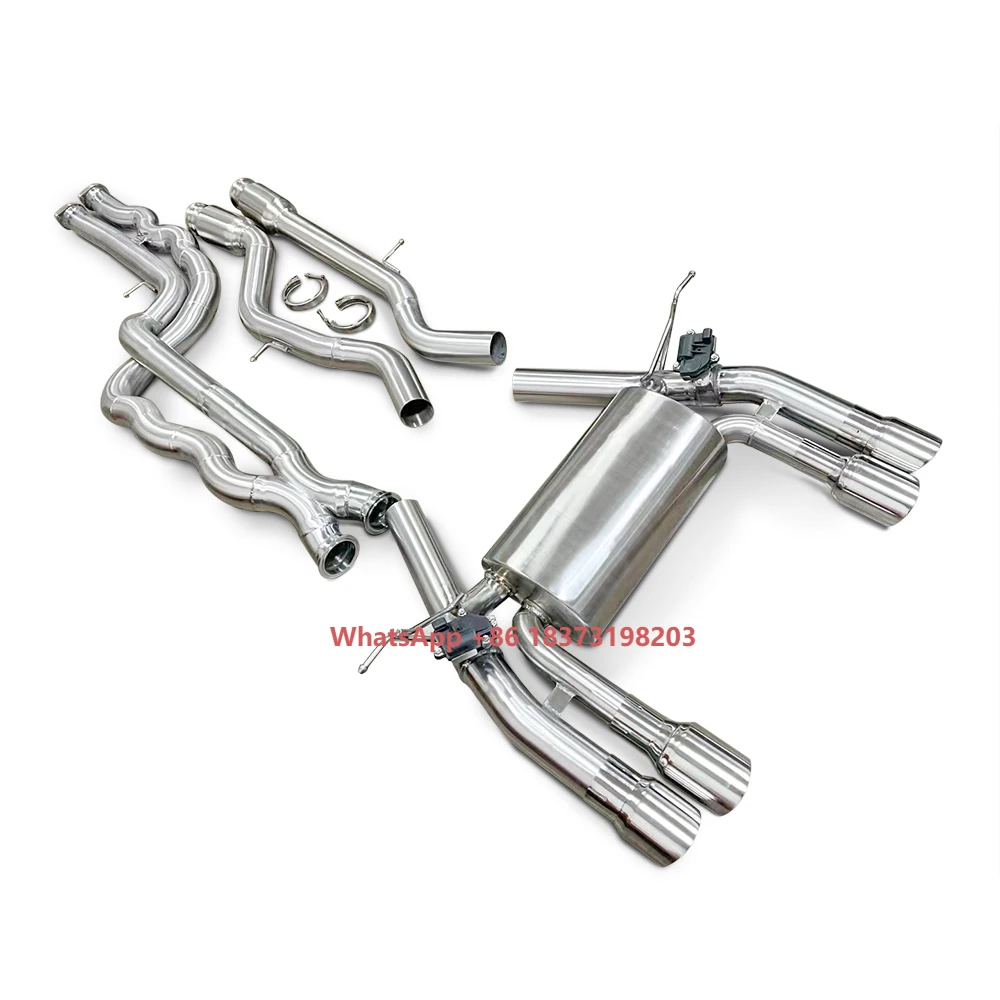 For M3/M4 F80/F82 3.0T 2014-2019 Escape Exhaust Pipe Muffler Exhaust System Factory CatBack Exhaust Stainless Steel Pipe