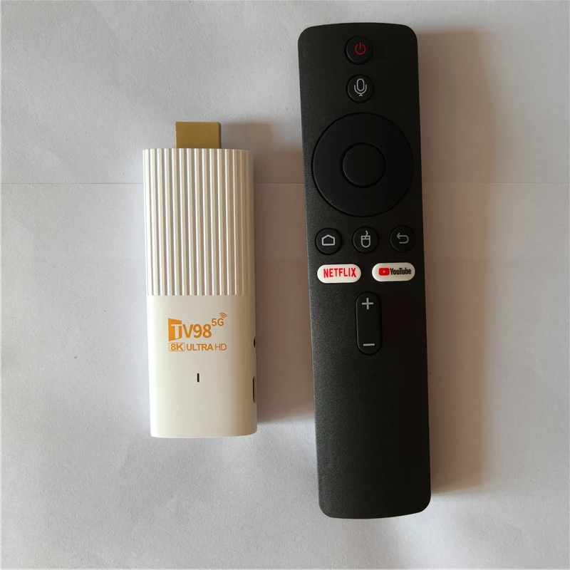 

TV98 ATV X6 TV Stick Android 14.0 OS Support 8K 4K 2.4G 5G Dual Wifi Allwinner H313 Quad Core 2GB 8GB Voice Remote Smart TV Box