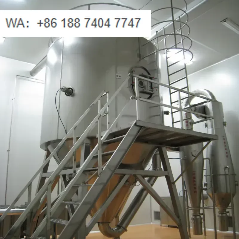 for  LPG-10 High Speed Industrial 10kg Centrifugal Spray Drying Equipment PLC Control SUS304 Material Food Processing