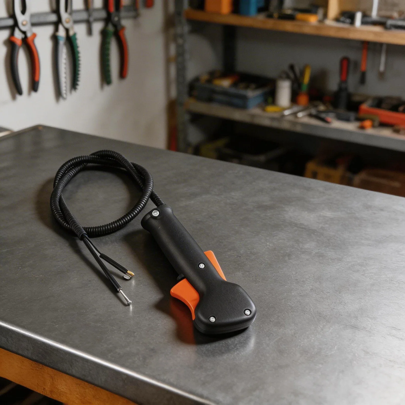 

Ergonomic Throttle Control Lever With Switch Compatible With FS120 FS200 FS250 Designed To Support Extended Use With Comfort