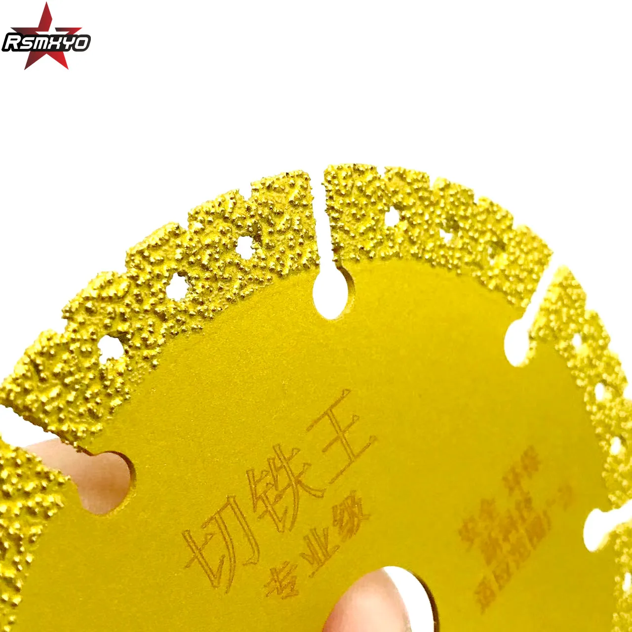 RSMXYO All Purpose Demolition Cutting Disc Vacuum Brazed Diamond Saw Blade For Steel Metal Stone Cast Iron Rebar Aluminum