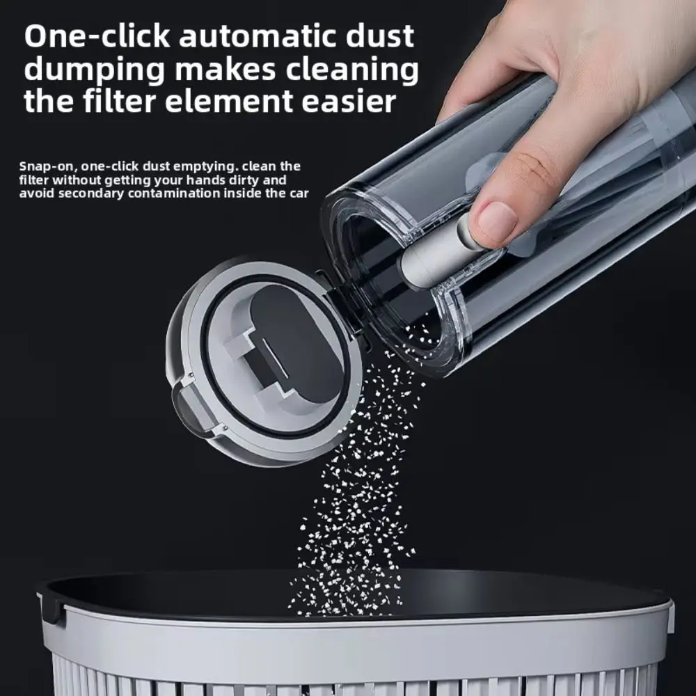 

High Power Vacuum Cleaner Type-C Rechargeable Brush-less Motor Handheld Vacuum Cleaner 6000 mAh Battery 16000 Pa Suction