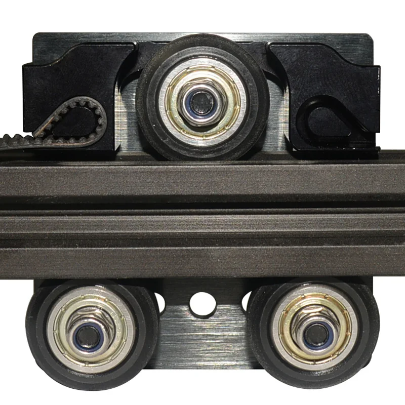 Imagem -03 - Tabela Deslizante do Guia da Corrediça do Movimento do Jogo do Pacote do Atuador Linear da Tabela 250 Mm500 mm Cnc Nema17 do Motor Deslizante 2023 V-entalhe