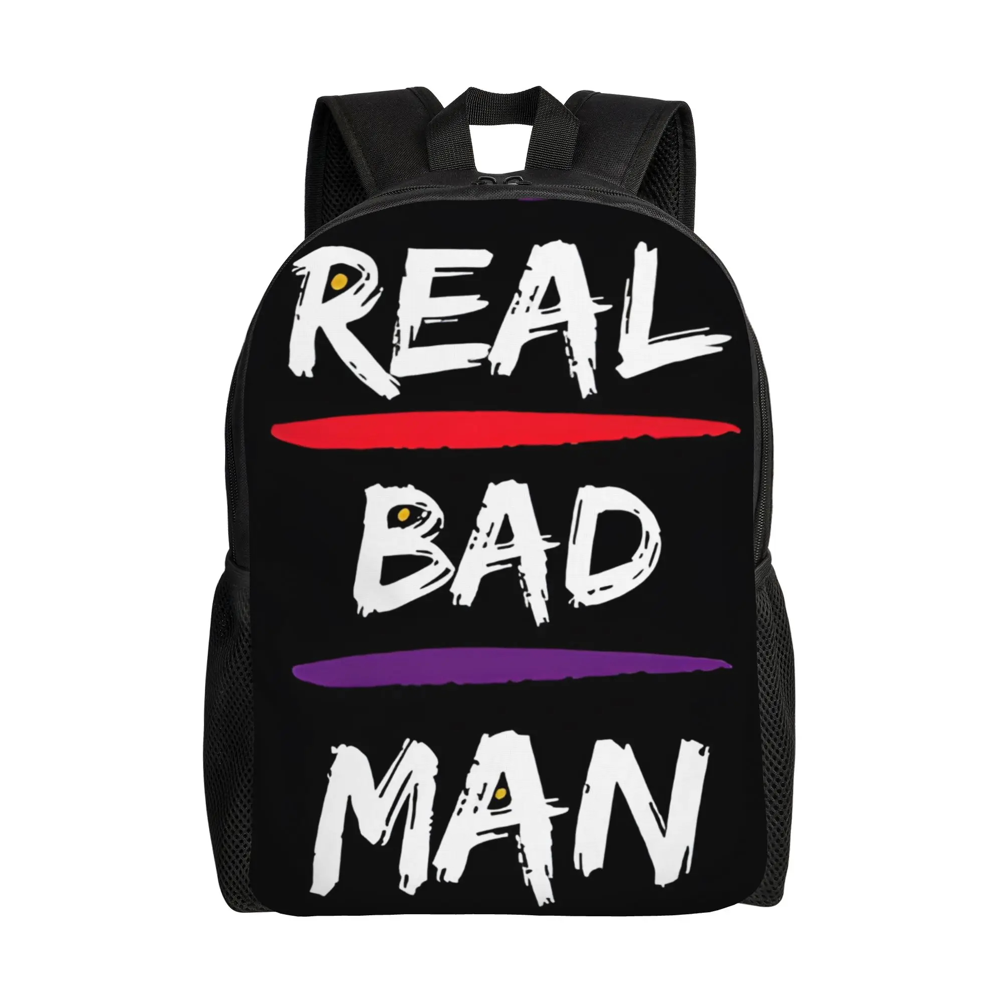 Fashion Real Bad Man backpack  mochila Light Hiking Large Capacity Rucksack