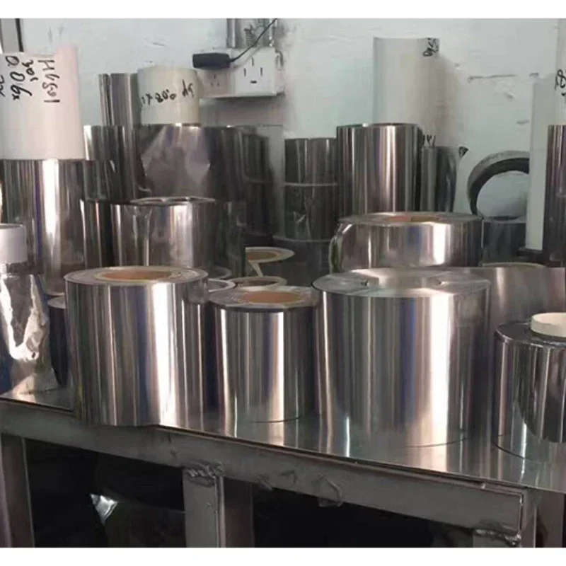1 Meter Width 100mm 316 Stainless Steel Foil Strip Sheet Thin Plate Thickness 0.01/0.02/0.03/0.05/0.06/0.08/0.1-1.5mm